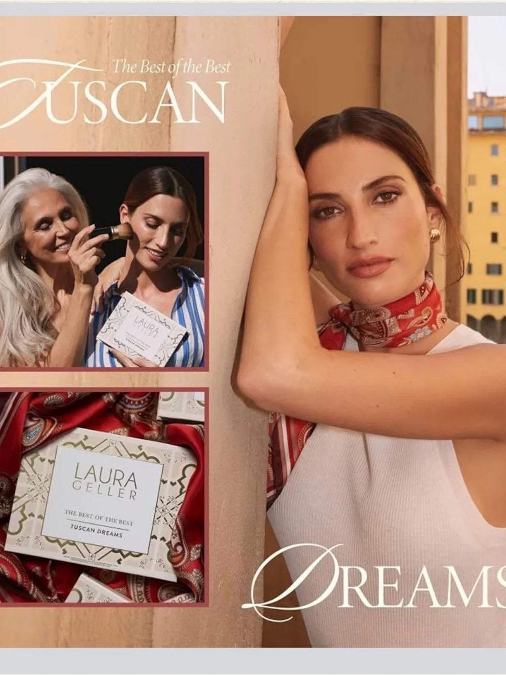 Laura Geller Tuscan Dreams Palette - Pink, Neutral & Bronze Shades
